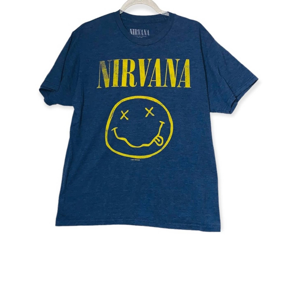 Nirvana Smiley Face 2017 Tee-shirt Large